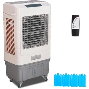 【Summervibes】Ubesgoo Swamp Cooler with Remote & 12H Timer, 1659CFM Evaporative Air Cooler w/ 10 Gal Water Tank, Portable 3-IN-1 Air Conditioner for Room Up to 430.56 sq. ft for Backyard, Garage, Patio, Indoor