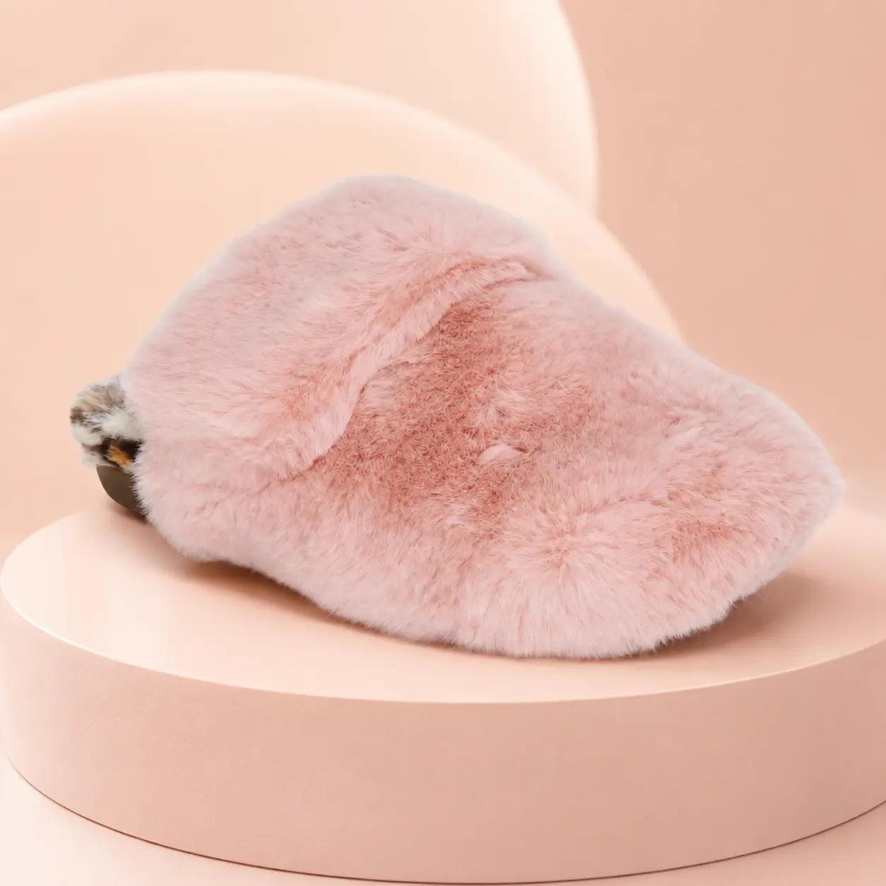 Misty Women’s Arch Support Slippers – Plush Memory Foam House Shoes with Adjustable Strap