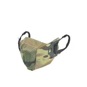 Dmgear Tactical Mask, Real Cs Half Face Protective Breathable Mask, Ideal for Outdoor Live Action Shooting, Comfortable and Durable Design