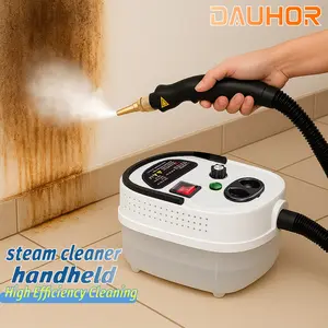 2025 Multi-Functional Steam Cleaner Kit | 180°C Jet Steam & High Pressure | 12 Specialized Accessories | 2m Flexible Hose | 1.2L Water Storage | Smart Surface-Safe Control | Perfect for PVC Floors, Upholstery, Shower Glass, Kitchen Grease