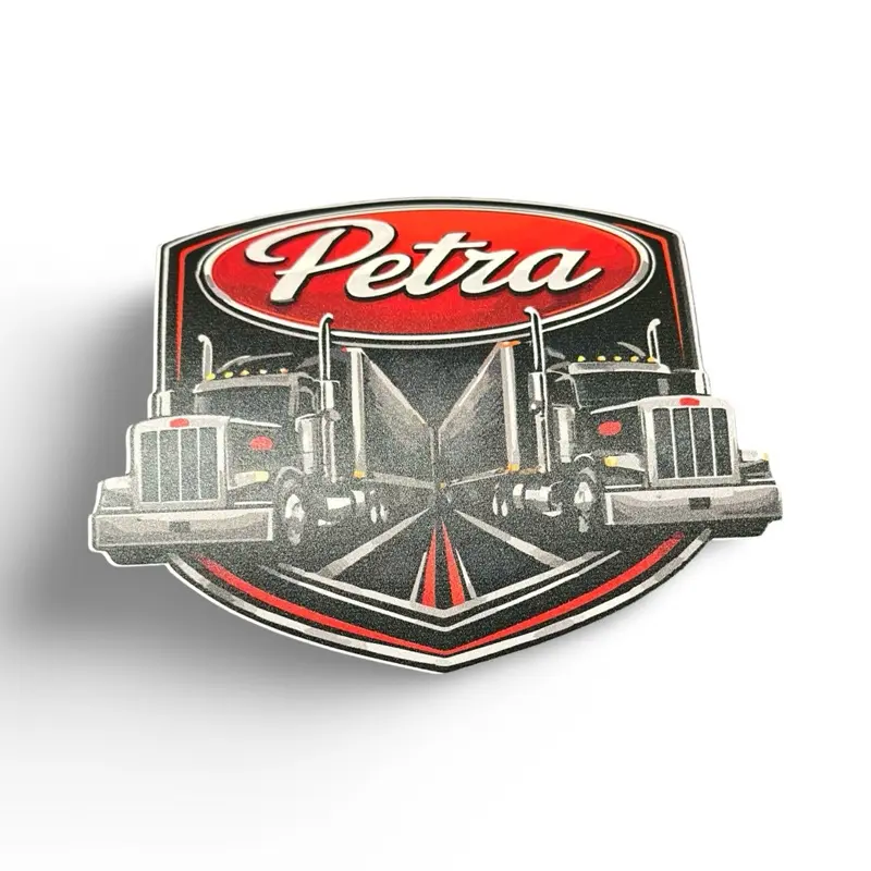 Petra Trucks Peterbilt Diesel Sticker Decals - High-Quality Design for Truck Enthusiasts