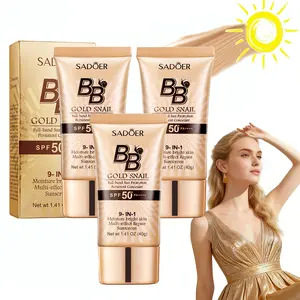40g Snail BB Cream,Moisturizing Primer, Hydrating,Face Makeup Primer Moisturizer Moisture Hydrate Cosmetic Daily Defense Flawless Smooth outdoorfun