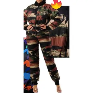 Camo Brimmer Jumpsuit
