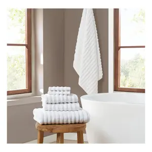 Brooklyn Loom T extured Zero Tw ist 6 Piece Tow el Set