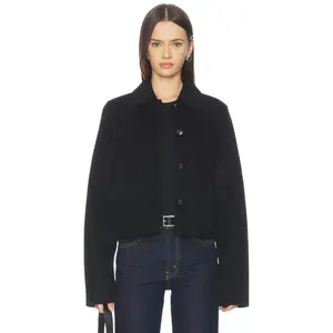 Favorite Daughter The Annabel Wool Jacket in Black