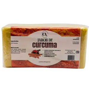 Turmeric Soap - Jabon de Curcuma 150g-5.29oz Artesanal