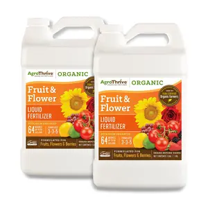 AgroThrive Fruit & Flower Fertilizer - 2 Gal