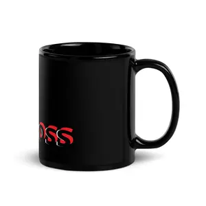 Black Boss Glossy Mug