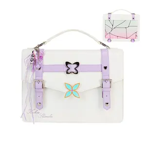 Kabaqoo Demon Slayer Butterfly Shinobu Ita Bag Multi-way Crossbody/Backpack Compact Storage for Anime Fans Christmas Holiday Gift