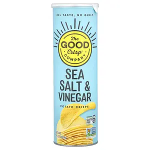 The Good Crisp Company Potato Crisps, Sea Salt & Vinegar, 5.6 oz (160 g)