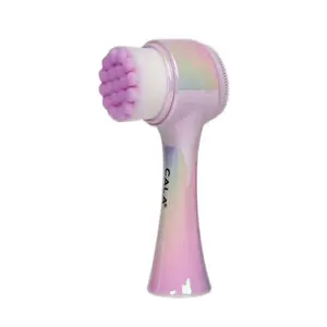 Cala Dual-action Facial Cleansing Brush - 300g, Pink Handle, Regular Edition, Single Item, US Export