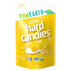 YumEarth Organic Hard Candies, Lemon, 3.3 oz (93.6 g)