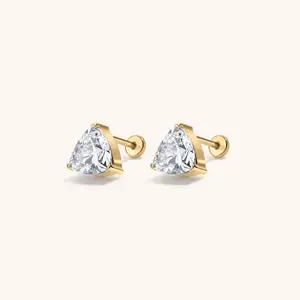 Celestial Crystal Trillion Nap Earrings