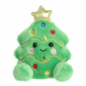 Palm Pals Festive Douglas Christmas Tree Green Soft Plush Collectable Stuffed Animal