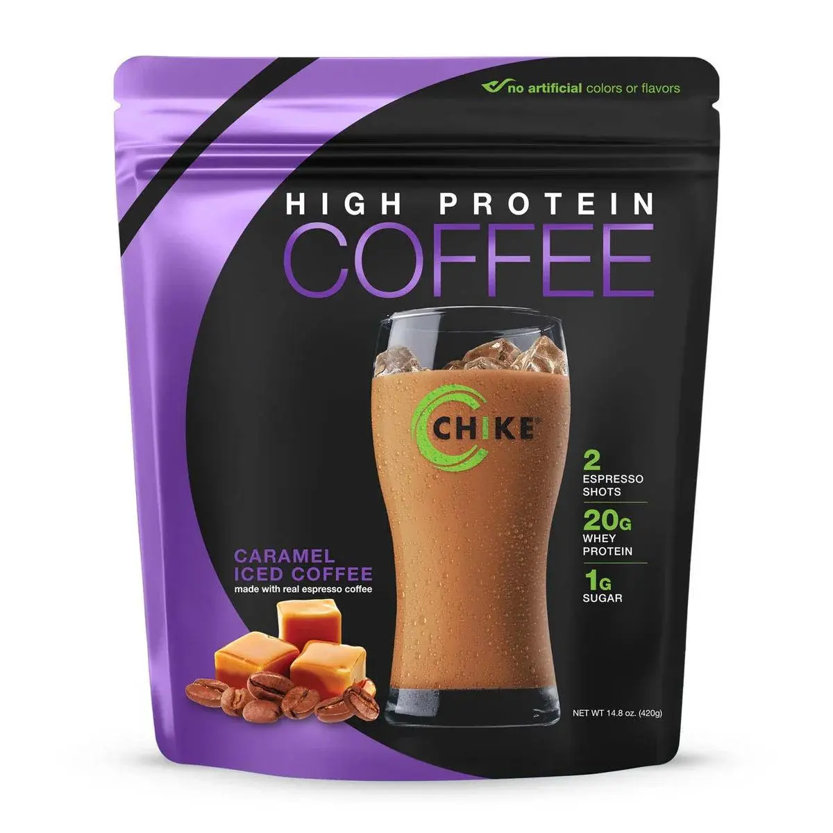 Chike Protein Iced Coffee – 20 g Protein & 150 mg Real Espresso Beverage Chocolate