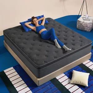 12/14-Inch Twin, Full, Queen, King, Memory   hybrid  Mattress with Independent Springs, Provides Pressure Relief, Motion Isolation and Firm Edges, Medium Firmness, Breathable and Washable, Spring Mattress in a box ,Gel infuse memory foam