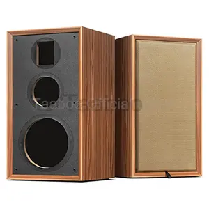 8 Inch Three-Way Labyrinth Speaker Empty Box Bookshelf Speaker Home Speaker DIY Hifi Audio Wooden Handmade Box Passive Speaker