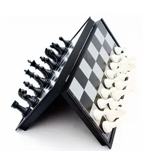Magnetic Folding Chess, 1 Count Magnet Chess, Special Magnetic Chess for Children Training, Magnetic Chess Board, Magnetic Chess Set, Party Gifts, Festive & Party Supplies