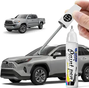 1D6 Silver Sky Metallic Touch Up Paint Compatible with Toyota, DIY Car Paint Scratch Repair, Quick & Easy Fix Automotive Scratch Repair for RAV4/Sienna/Sequoia/Tacoma/Tundra