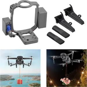 Mavic 2 Pro Airdrop System Dropper Transport Payload Release Device Throwing System for Wedding, Fishing Bait, Outdoor Search Props Compatible with DJI Mavic 2 Pro/Zoom Drone Accessories BYH423-M2