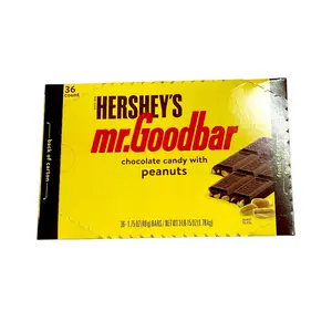 Hershey's Mr. Goodbar Chocolate and Peanuts 36 Count Delightful Snack Pack with Rich Chocolate and Crunchy Peanuts Perfect for Sharing