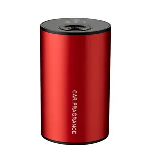 Car Aroma Diffuser with Ambient Light Automatic Spray Humidifier Portable Mini Wireless Air Freshener for Office and Desktop