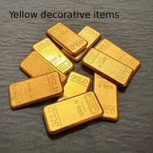 10pcs Solid Figurines, Luxurious Home Decor Desktop Ornaments, Office Desk Elegant Display Pieces, Holiday Gift High-End Present, Collectible Room Decor