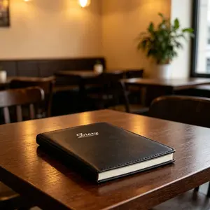 Tr Business PU Notebook, 98 Sheets, Office Supplies, Professional Notebooks, Durable Material, Ideal for Work & School Use, Hardcover Notebook