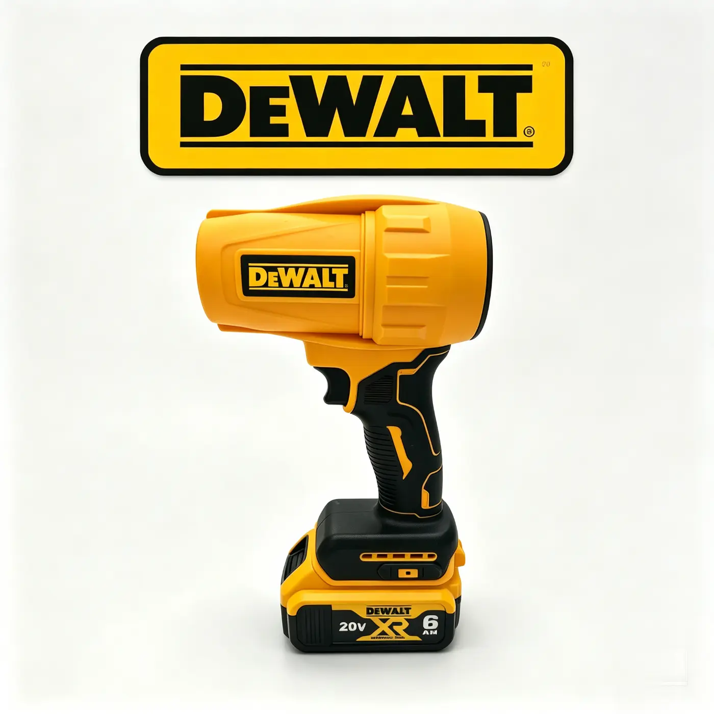 DEWALT 20V MAX XR Brushless Cordless Handheld Blower, 450 CFM, 125 MPH, Variable Speed Trigger, Concentrator Nozzle Included, for yd Cleanup & Jobsite Debris Removal