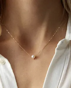 1pc Simple & Elegant Pendant Necklace Suitable For Women's Daily Wear