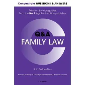 USED-Concentrate Questions and Answers Family Law: Law Q&A Revision and Study Guide by Ruth Gaffney-Rhys (Paperback)
