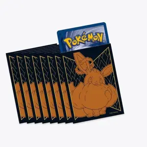 Pokémon TCG: Shining Fates Elite Trainer Box Card Sleeves - Eevee VMAX 65 Pack Protective Covers for Collectors