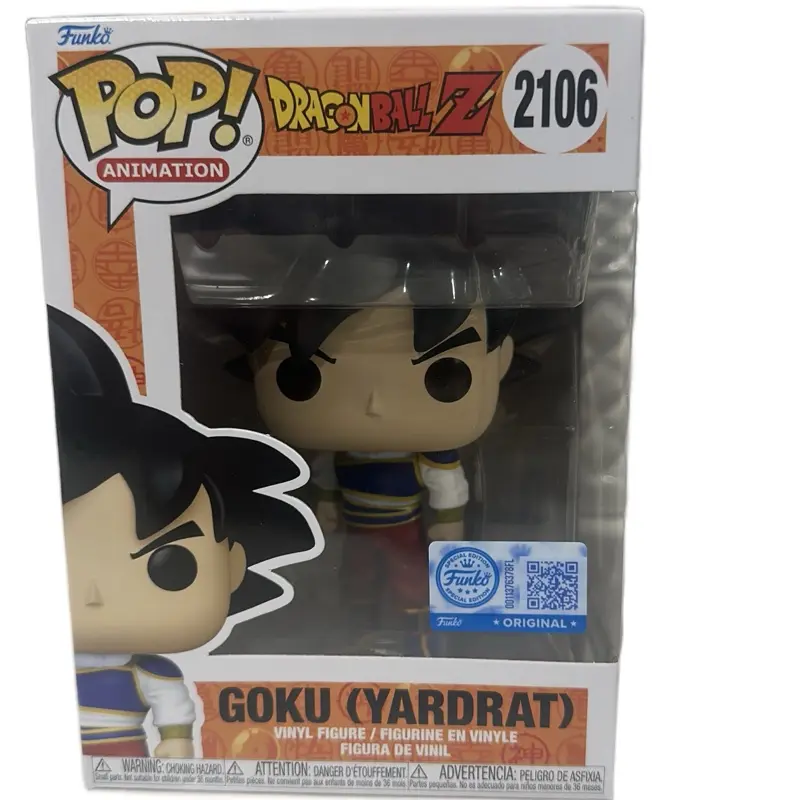 Funko Pop Vinyl Figure Goku (yardrat)
