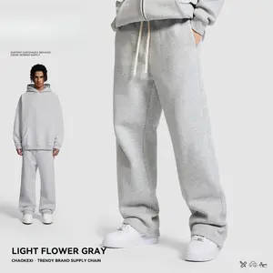 600GSM Straight-Leg & Cuffed Baggy Fleece Sweatpants �C Unisex Retro Streetwear for Spring, Fall & Winter |     Soft & Cozy Fit[2025 New Drop]