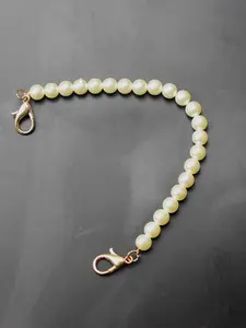 Faux Pearl Decorated Bag Strap, Plastic Beaded Bag Strap for Women & Girls, Casual Trendy Versatile High-quality Daily Bag Strap for Daily Use, Carry Strap, Purse Accessories, Handbag Accessory