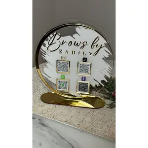 Round Acrylic Sign 10x10