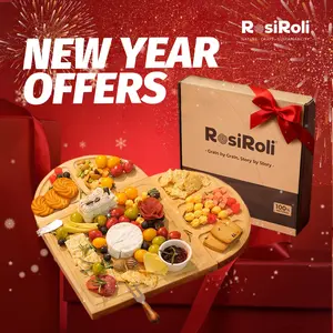 【NewYear2026】Party-Ready Charcuterie Board|Features Magnetic Modular Design Easily Creates Heart, Circle & Square Layouts|Perfect for Gatherings, Picnics,Valentine’s Day Gift