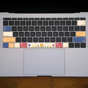Apple Macbook Air Keyboard Stickers, Durable Replacement Keycaps, Easy DIY Installation, Perfect Fit for Macbook Air 13.6 Inch M2/m3/m4/m5