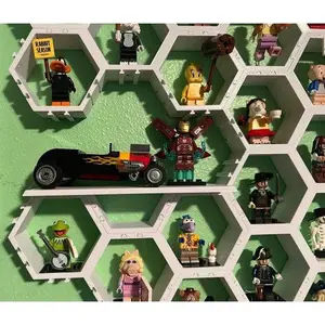 Hexagon Wall Display (1 Shelf Hex)