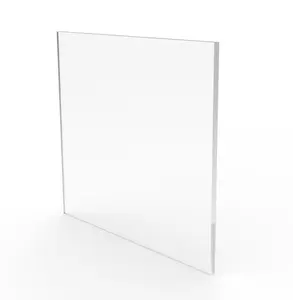 FixtureDisplays® 5PK of 4"x4.5" Clear DIY DIH Acrylic Plexiglass Lucite Sheets 16766-5PK-NF