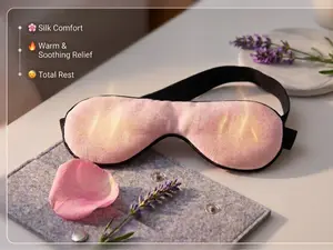 Albatross Health Heated Eye Mask, Warm Compress for Dry Eyes, USB Electric Heating Pad for Stye & Chalazion Eye Treatment, Eye Sleep Mask for Dark Circles and Puffiness Relief