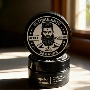 Apolo Ultra-Potent Beard Stimulating Balm 100ML - Enhance Beard Growth with Potent Formula for Effective Results