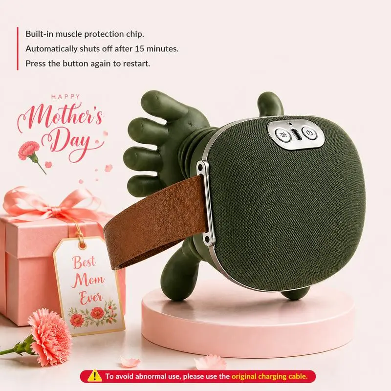 Cordless Back and Neck Massager, Upper and Lower Back Massager with Heat, Deep Tissue 6D Kneading Massage Pillow for Shoulder, Leg and Body Muscle Pain Relief, Gifts for Valentine's Day