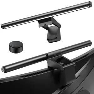 Quntis Professional Dual Control Monitor Light Bar with ASYM Non-Glare Tech 97 CRI 700 Lux 5 Dimming Levels Smooth Color Temp Range