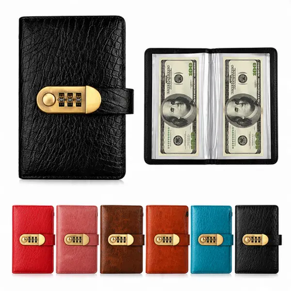 Lockable A6 Budget Binder – Small Money Saving Notebook, Cash Envelope Organizer Planner with 50 Sheets & 100 Pages, Financial Planner for Budgeting, Savings Goals, Expense Tracking, Bill Management, Notes and Important Records Storage
