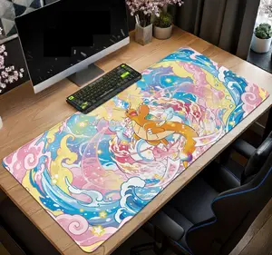 Dragonite Pastel Dream Playmat Gaming TCG Desk Mat Anime deskmat, Gaming Desk Mat