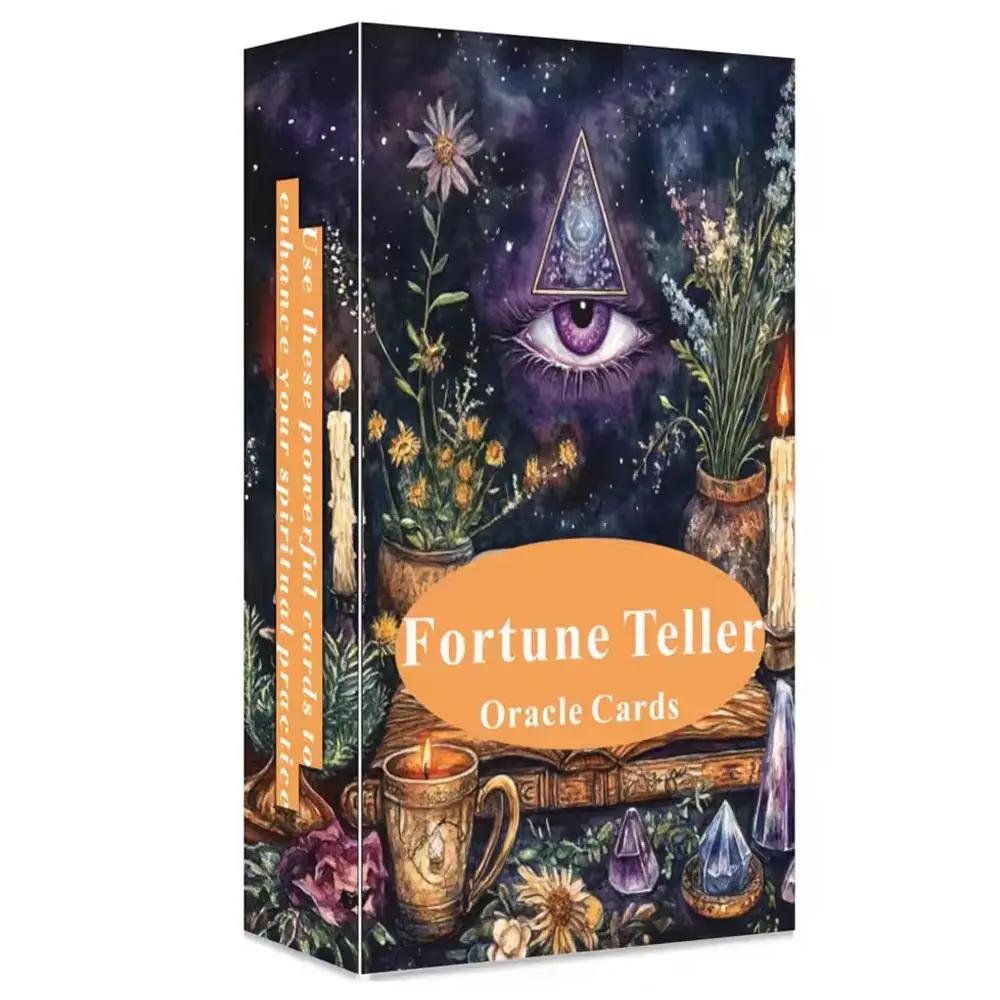Tarot Cards Deck, 56 Pieces Magical Mystical Mysteries Divination Oracle Cards, Fortune-TellerGame Set, Card Games, 13x8cm Size, Perfect for Tarot Reading & Spiritual Guidance, Fortune Telling, Spiritual Practices