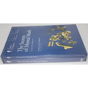 USED Book - Great Courses Number 1406 Secrets of Mental Math Transcript Book Course Guidebook & DVD Set by unknown author (Paperback)