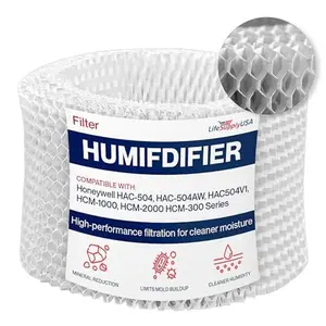 Humidifier Filter Replacement Wick Filter A Compatible with Honeywell HAC-504 HAC-504AW HAC504V1 HCM-1000 HCM-2000 HCM-300 Series by LifeSupplyUSA