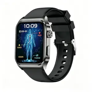 All-Day Smart ECG Biometric Recording Watch | Track ECG Wave, Estimated Glucose, HRV, BP, Uric Acid & Lipid Levels Daily